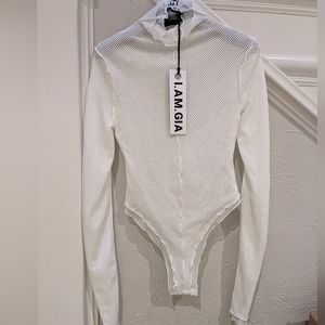 I am gia mesh bodysuit